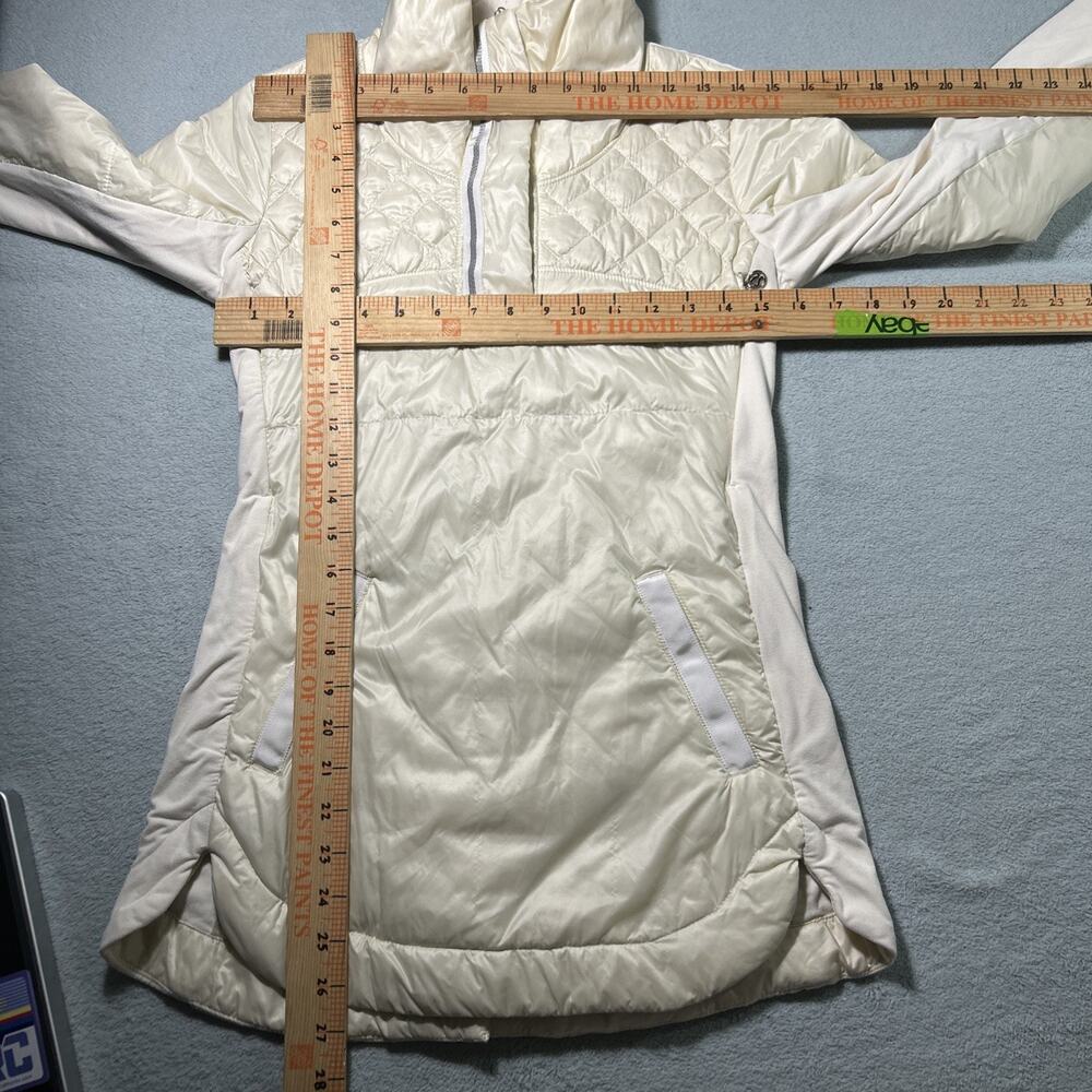 Lululemon Goose Down Jacket Womens 4 What the Fluff 800 Fill Quilted Running - Picture 16 of 16